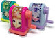 Nebulous Stars Wooden Sharpener Barrel with Crank (Μiscellaneous Colours) 1pcs
