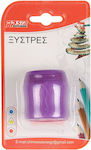 Plastic Double Pencil Sharpener Purple