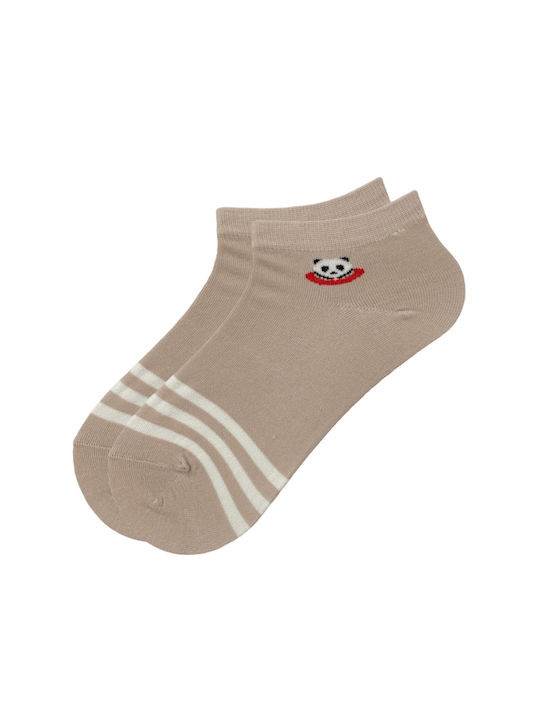 Intimonna Damen Socken Beige 1Pack