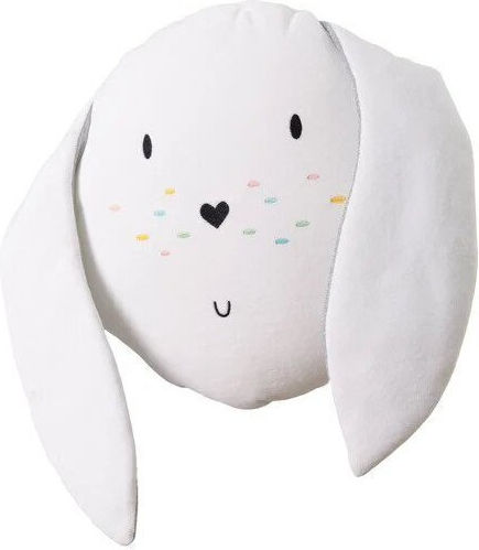 WigiWama Crib Decorative Pillow Bunny White