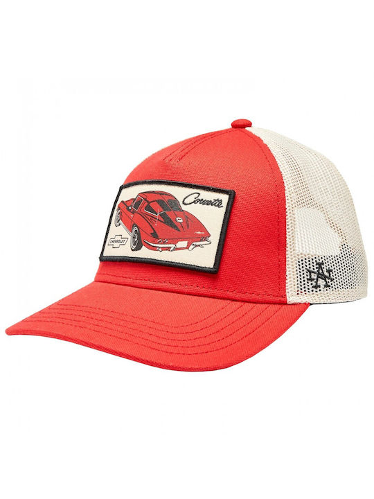 American Needle Valin Trucker Cap Red