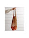 Pennie Τσάντα για Ψώνια Δίχτυ σε Καφέ χρώμα