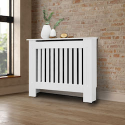 ECD Germany White Radiator Cover 78x19x82cm 390001361