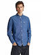 Cranmore Long-sleeved Denim Shirt Blue