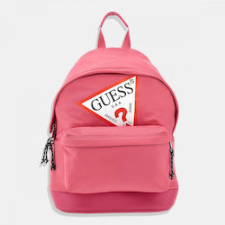 Guess School Backpack Fuchsia L31xW17xH38cm