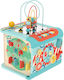 Hape Activity Cube Activity Cube made of Wood for 12++ Months