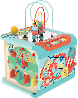 Hape Activity Cube Activity Cube made of Wood for 12++ Months