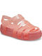 Crocs Splash Crush Frauen Flip Flops mit Plattform in Rosa Farbe