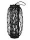 ECD Germany Christmas Black Candle 27x60cm