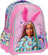 Gim Barbie Cutie Reveal Schulranzen Rucksack Kindergarten Rosa mit Flaschenhalter 12Liter
