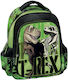 Graffiti School Bag Backpack Kindergarten in Green color