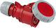 PCElectric Θηλυκή Πρίζα Βιομηχανικού Τύπου 2142-6 2τμχ