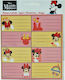 Gim Notebook Labels Minnie 16pcs