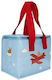 Kiub Le Petit Prince School Insulated Hand Lunch Bag Light Blue 16.5 x 12 x 21.5cm