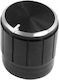 Haitronic Rotary Knob Cap 15x17mm Black Potentiometer HS2223-B