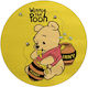 Koupakoupa Round Glass Chopping Board Yellow 30x30cm