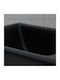 ML-Design Επικαθήμενος Νιπτήρας Κεραμικός 35.5x20.5x12.5cm Μαύρος