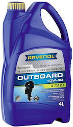 Ravenol Outboard 10W-40 Halbsynthetisch 4Es