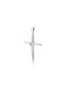 Skaras Jewels Women's White Gold Cross 18K