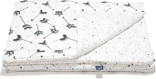 La Millou Royal Arrows White 80x100cm Cot Bed Duvet