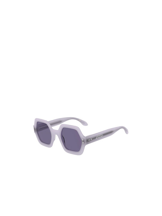 Isabel Marant Women's Sunglasses with Purple Plastic Frame and Purple Lens IM 0004/N/S 789UR