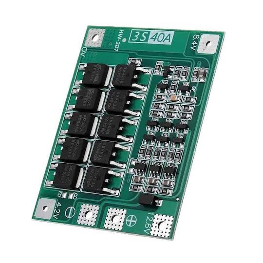 BMS 3S 40A Li-ion Battery Protection Board OEM1098