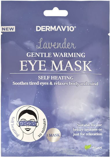 Derma V10 Lavender Gentle Warming Μάσκα Προσώπου