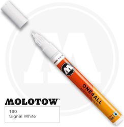Molotow One4all Marker Acrilic 1mm Alb