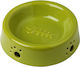 Kerbl Ceramic Bowl Food & Water for Cat 125ml in Green Color