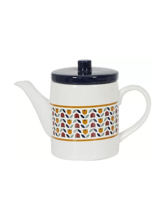Melina's Collection Чайник Керамично Бял 420мл