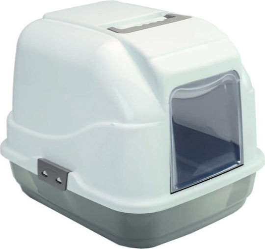 Imac My Cat Τουαλέτα Γάτας Κλειστή Γκρι Μ50 x Π40 x Υ40cm