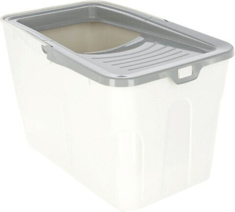 MPS Τουαλέτα Γάτας Κλειστή Λευκή Μ60 x Π38 x Υ39cm