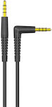 Budi TRRS 3.5mm male - 3.5mm male Cable Black 1.2m (050614)