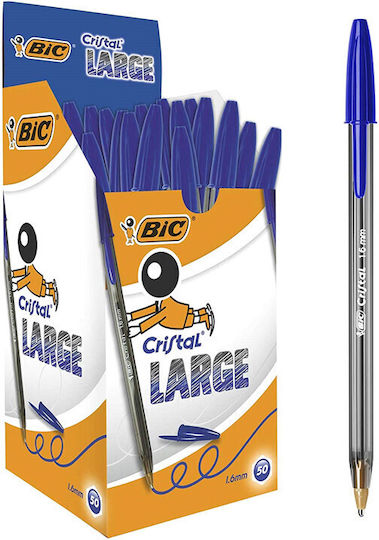 CRYSTAL Pix Ballpoint 1.6mm Albastru cu cerneală Albastru
