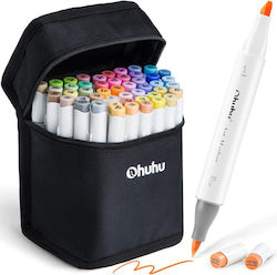 Ohuhu Drawing Markers Multicolour 48pcs