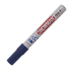 Snowman Permanent Blue Marker 3mm Snowman Permanent Blue Marker 3mm