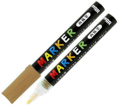 M&G Ακρυλικός Μαρκαδόρος Χρυσός 2mm