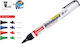 Luxor Marker pentru tablă 6mm Negru 1buc