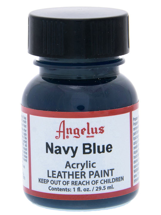 Angelus Acrylic Paint Боя за Кожени обувки Морско синьо