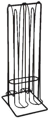 Aria Trade Metal Capsule Stand for 32 Nespresso Pods 29.5x12.5x29.5cm AT0000986