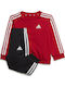 Treninguri Pentru Copii Set Trening Roșu 2 Bucăți Essentials 3-Stripes