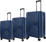 Cardinal Anniversary Reisekoffer Harte Marineblau mit 4 Räder Set 3Stück