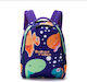 NOHOO Schulranzen Rucksack Kindergarten Lila 20 x 10 x 27cm