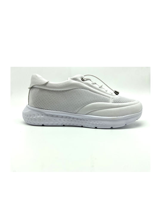 Level Damen Anatomisch Sneakers Weiß