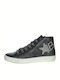 Παιδικά Sneakers High Μαύρα