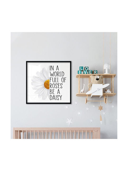 Walls Wooden Frame Poster 60x60cm