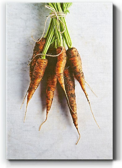Walls Carrots Pattern Canvas Painting 40x50cm