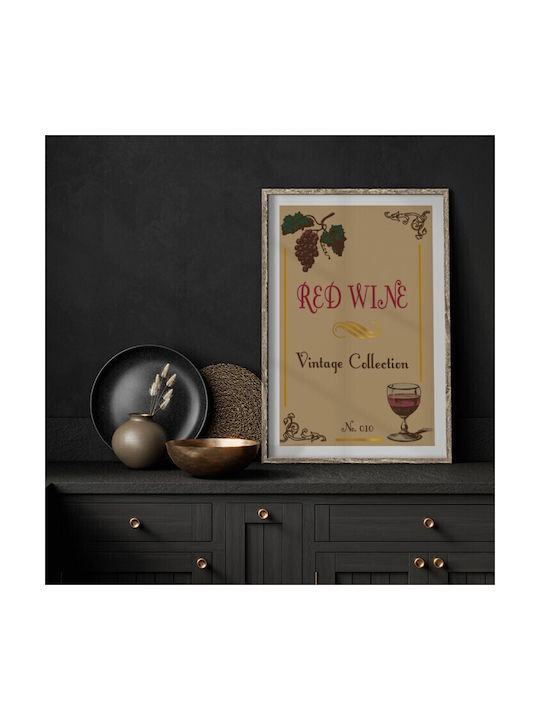 Walls Wooden Frame Poster 40x50cm