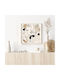 Walls Floral Faces Frame Wooden 100x100cm
