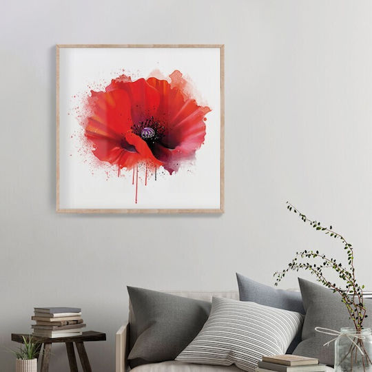 Walls Poster Κάδρο Ξύλινο 40x40cm